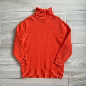 Lauren Ralph Lauren orange turtleneck sweater